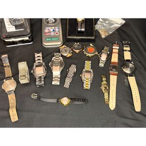 Mixed Watch Lot Invicta Citizen Seiko Untested